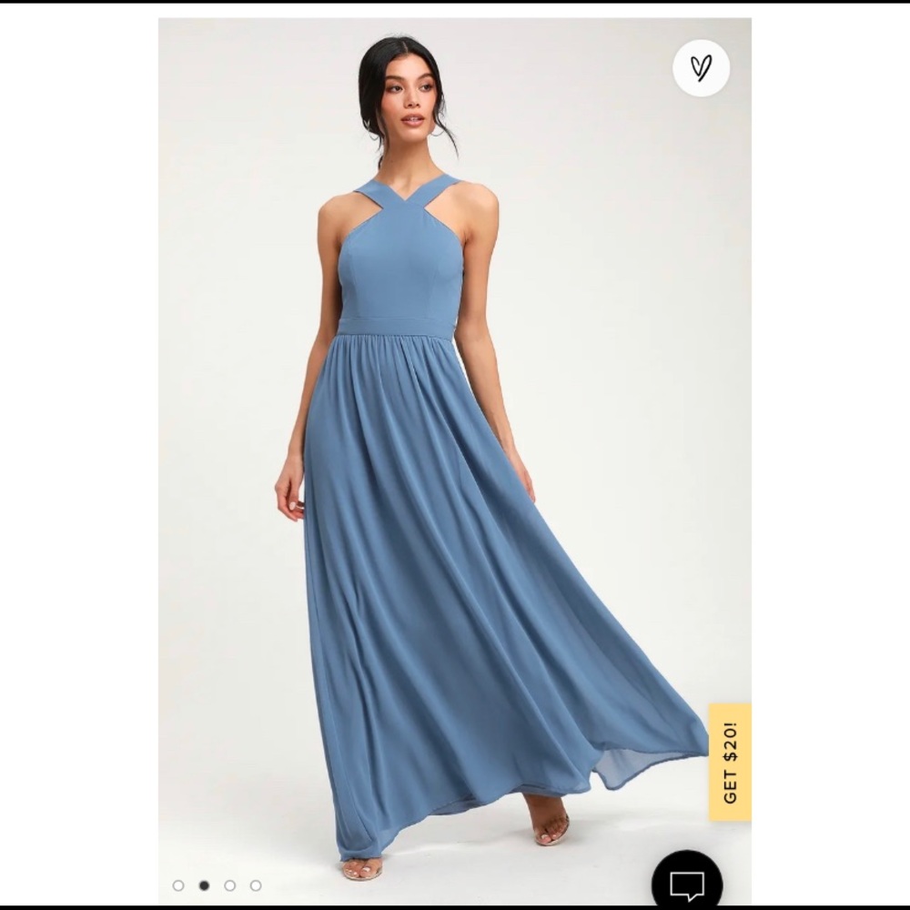 Slate Blue Maxi